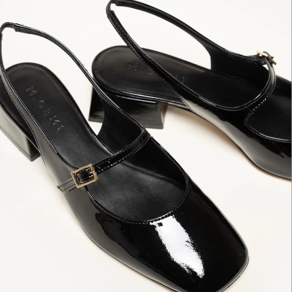 M. Gemi, 'The Agnese,' square toe sling back, Size 8 - Picture 2 of 9